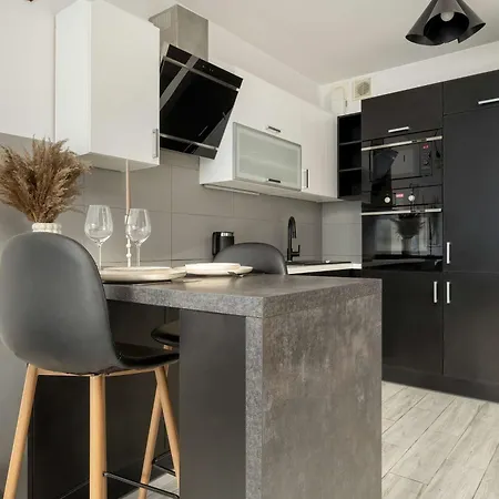 Elegancki We Wroclawiu Blisko Parku I Rzeki Z Klimatyzacja W Salonie I Biurkiem By Renters Apartment *